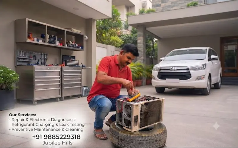 AC service technician in Jubilee Hills, Hyderabad