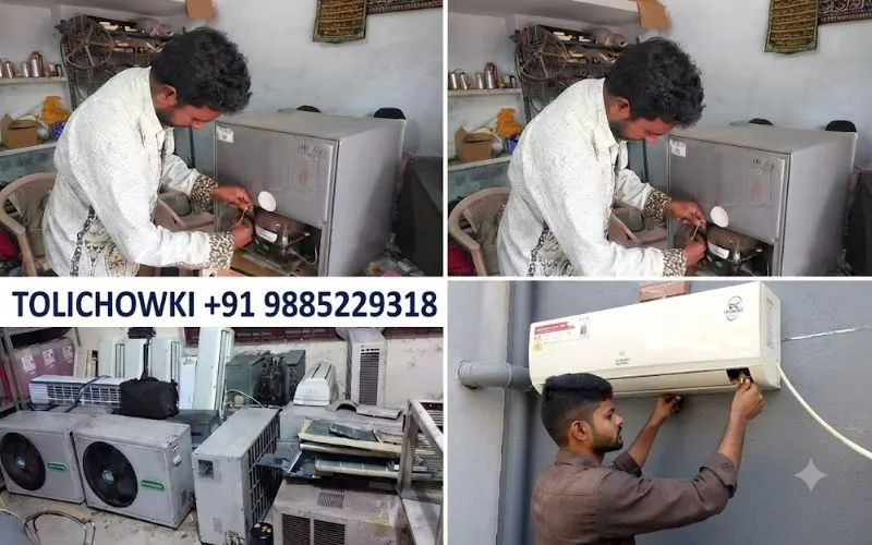 AC service technician in Tolichowki, Hyderabad